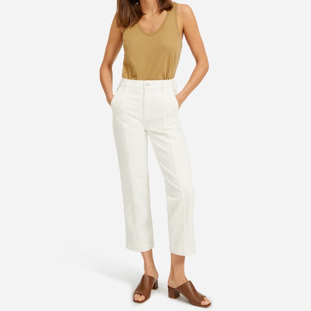 NWOT Utility Straight-Leg Pant in Bone